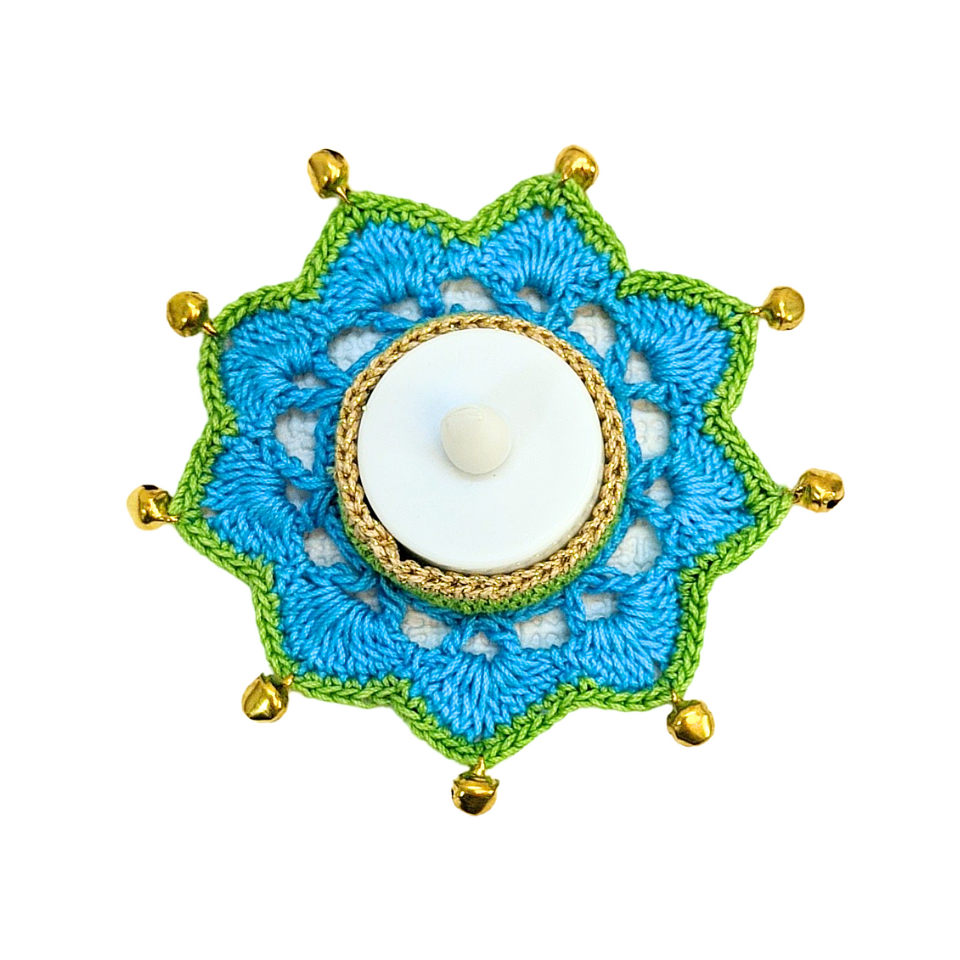 Blue Tealights