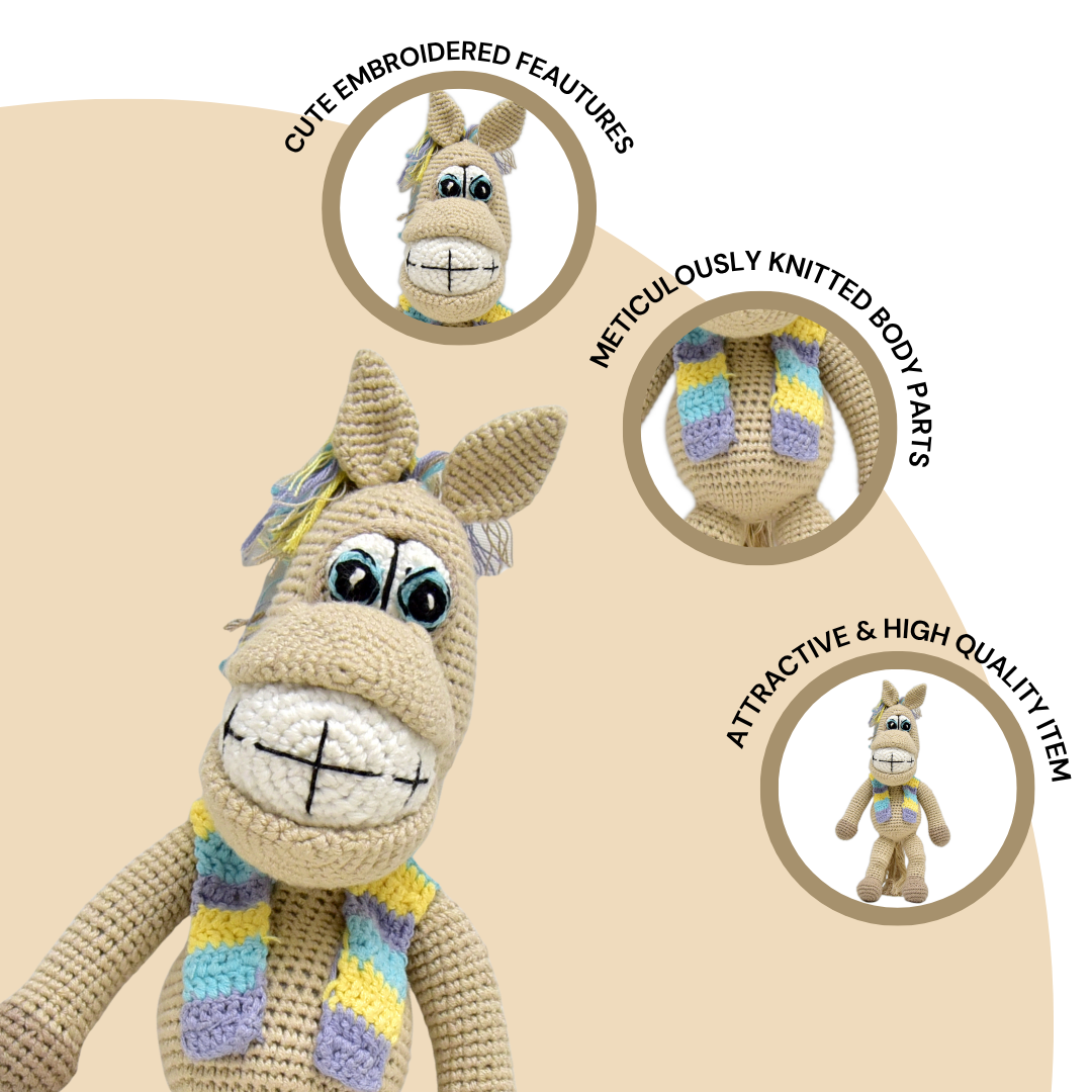 Crocheted Horse