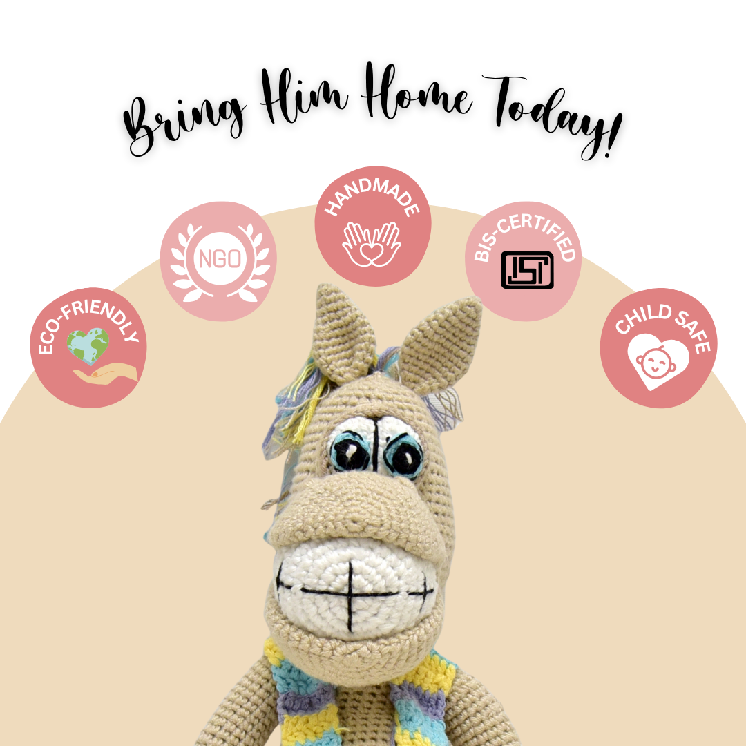 Crocheted Horse